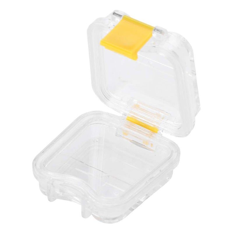 Professional Denture Box Tooth Protection, False Teeth Box Device Fastening Professional Mouth Guard Box False Teeth Storage Box for Film Housing Membrane Tooth Case